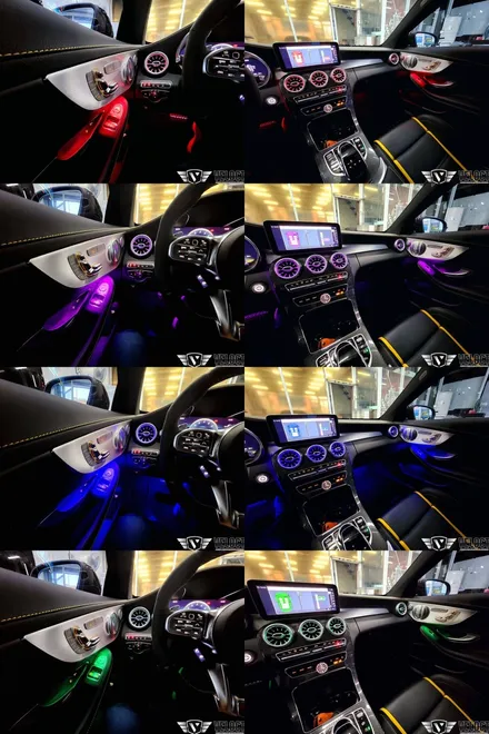 벤츠 페리 C클래스, 63s AMG 쿠페에도 필요한 그것!!! 송풍구 엠비언트!!