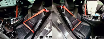 벤츠 AMG GT, 송풍구 엠비언트와 레드컬러 안전벨트로 퍼포먼스 극대화!!!