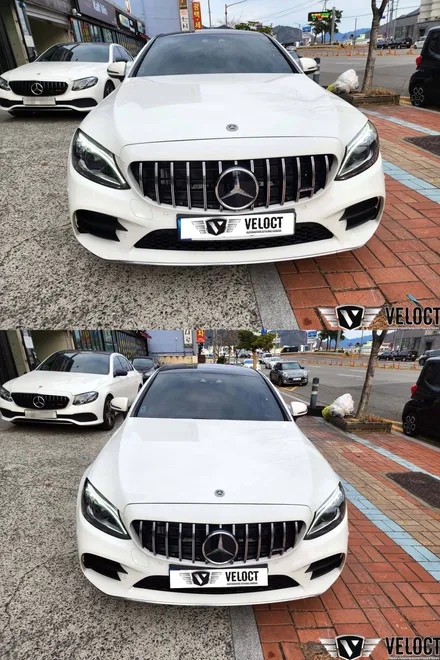 벤츠 페리 C쿠페, 튜닝의 정석!!! 세로그릴과 엠비언트 세트 (송풍구, 대시보드, 미드레인지)