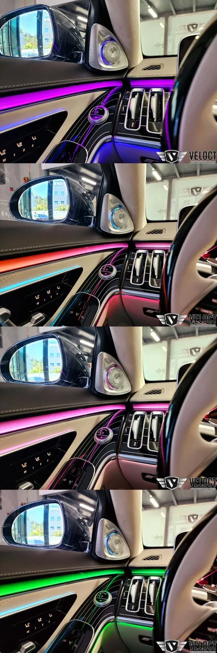 벤츠 W223 S클래스 마이바흐 S580, 4D 부메스터 트위터 추가