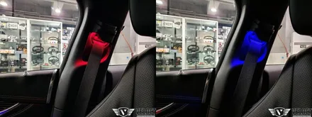 벤츠 C257 CLS, 추천 실내무드 아이템 (미드레인지, 후석 송풍구, 등받이, 안전벨트 엠비언트)