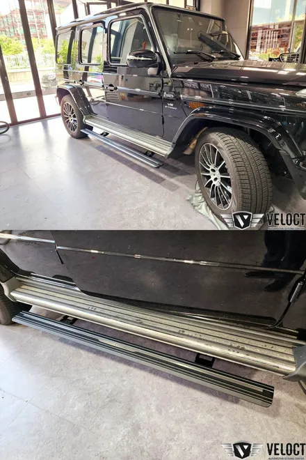 벤츠 지바겐 G400d, G63AMG 만들기 / 편의옵션 추가 (AMG세로그릴, 침수선, 키레스고, 전동사이드스텝)