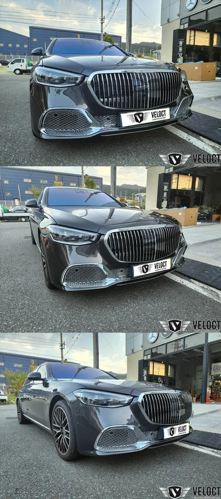 벤츠 W223 S클래스 일반모델, S680 마이바흐 풀바디킷 컨버전 (프론트 / 리어)
