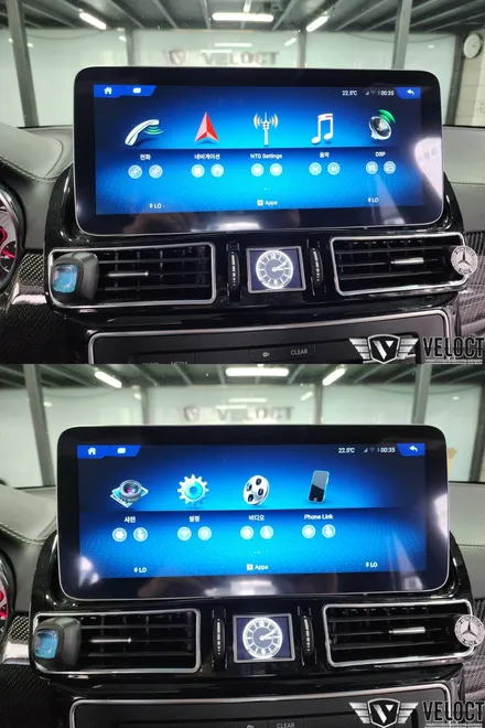 벤츠 W166 GLE, 12.3인치 안드로이드 올인원으로 인테리어 UP!! 편리한 시스템 UP!!