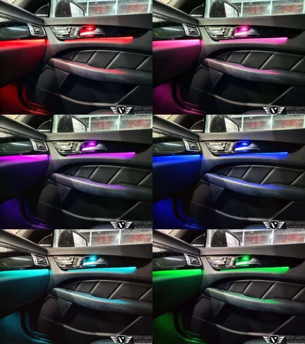 벤츠 CLS63 AMG의 실내 퍼포먼스까지 업그레이드!! (12색 엠비언트 광량업, 멀티컬러 확장)