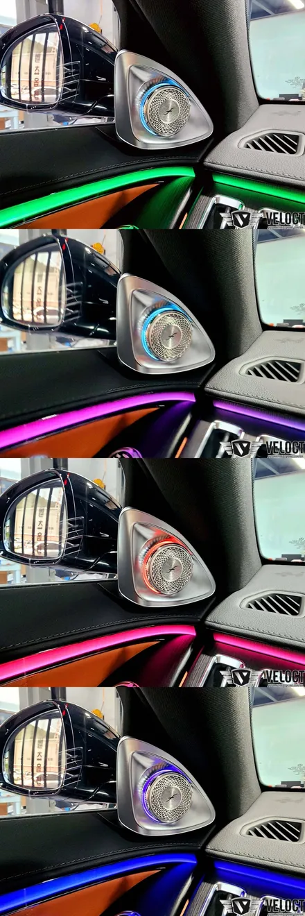 벤츠 W223 신형 S클래스 추천 패키지, 4D부메스터와 액티브 엠비언트!!