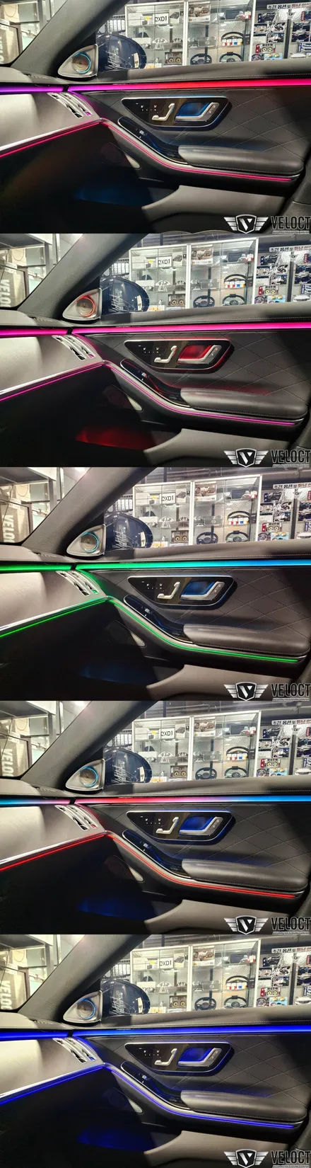 벤츠 신형 S클래스 S400d 숏바디, 4D부메스터와 액티브엠비언트 패키지