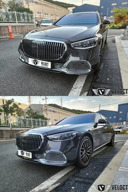 벤츠 W223 S클래스 일반모델, S680 마이바흐 풀바디킷 컨버전 (프론트 / 리어)