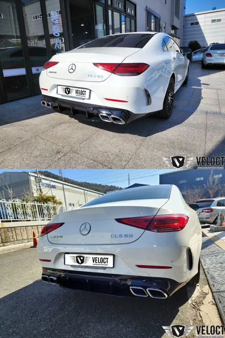 벤츠 C257 CLS 63바디킷, GT63AMG 후기형 스타일 (프론트범퍼/디퓨저,머플러팁 튜닝)
