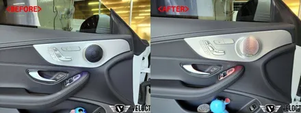 벤츠 C클래스 쿠페, 내맘에 쏙 드는 C쿠페 완성!! (세로그릴, 송풍구, 미드, 대시보드 엠비언트)