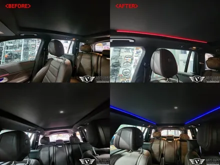 벤츠 X167 GLS 환상무드!! 4D부메스터 / 송풍구 / 미드레인지 / 선루프 엠비언트 추가
