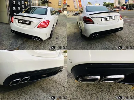 벤츠 C클래스 기본 3색의 실내 풀튜닝을 다시 64색 엠비언트로 대변신!!
