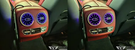 벤츠 C257 CLS를 위한 인테리어!! 전동센터스피커, 등받이, 안전벨트, 2열 송풍구 엠비언트 (New Item 4D부메스터, 미드 엠비언트 소개)
