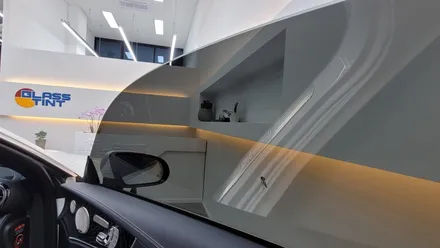 벤츠E300d쿠페 글라스틴트 썬셋 신차 썬팅시공 / 인천 연수구 송도동
