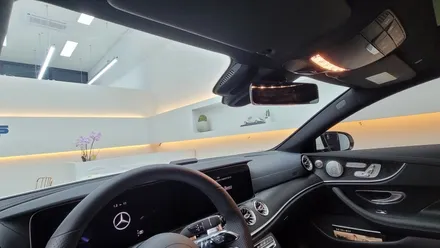 벤츠E300d쿠페 글라스틴트 썬셋 신차 썬팅시공 / 인천 연수구 송도동