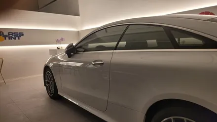 벤츠E300d쿠페 글라스틴트 썬셋 신차 썬팅시공 / 인천 연수구 송도동