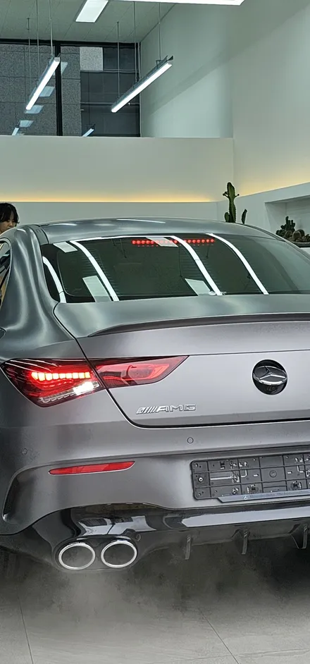 송도썬팅 배곧썬팅 송도글라스틴트선셋 CLA 45 AMG / 인천 연수구 송도동