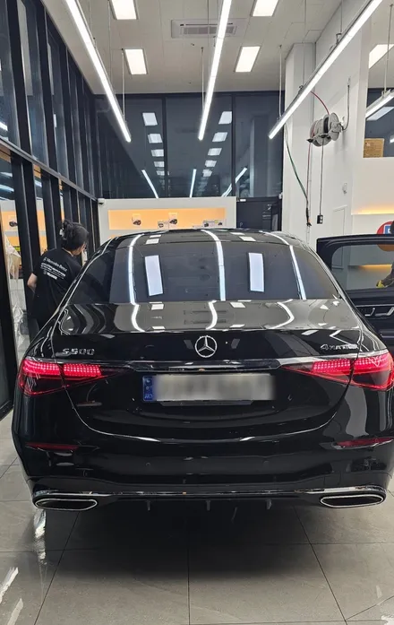 벤츠 s500 스텍다이노쉴드ppf 전면윈드쉴드 신차패키지 / 인천 연수구 송도동