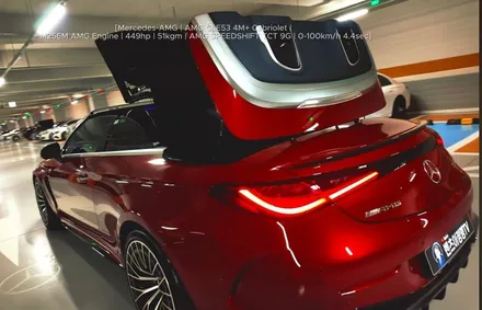 CLE53 amg 압도적포스 인천송도랩핑 송도크롬죽이기 / 인천 연수구 송도동