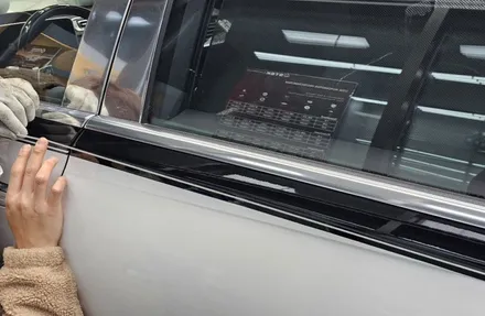 송도랩핑 s580마이바흐 듀오톤 화이트투톤 코치라인까지!완벽 / 인천 연수구 송도동