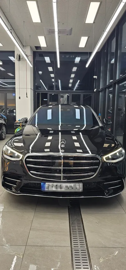 벤츠 s500 스텍다이노쉴드ppf 전면윈드쉴드 신차패키지 / 인천 연수구 송도동