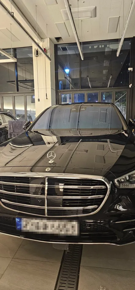 벤츠 s500 스텍다이노쉴드ppf 전면윈드쉴드 신차패키지 / 인천 연수구 송도동