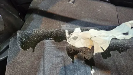 모닝 신차 벌꿀 트렁크에 쏟은 차 완벽 세차 / 경기 김포