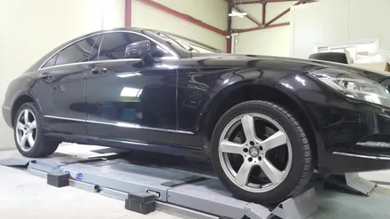 벤츠 CLS 350 순정18인치 DBK 도색작업 입니다. / 청주시 서원구
