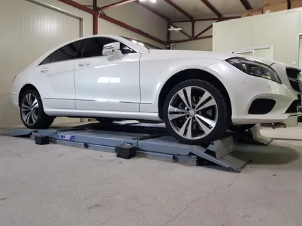 벤츠 CLS 350d 19인치 다이아몬드커팅 복원작업 입니다 / 청주시 서원구