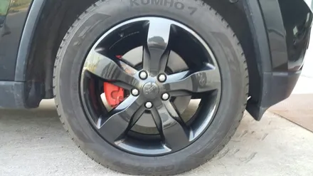 JEEP 그랜드체로키 순정20인치 고스트크롬 도색작업 입니다 / 청주시 서원구
