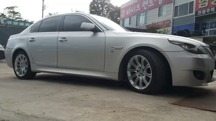 BMW 528i 순정18인치 화이트펄실버 도색작업 입니다 / 청주시 서원구