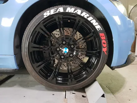 BMW M3 순정19인치 유광블랙 도색작업 입니다 / 청주시 서원구