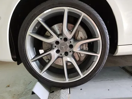 벤츠 AMG E43 순정20인치 다이아몬드커팅 복원작업 입니다 / 청주시 서원구