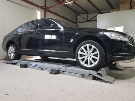 벤츠 S550 순정19인치 화이트펄실버 도색작업 입니다 / 청주시 서원구