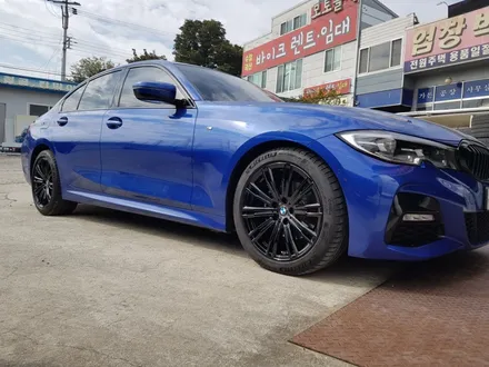 BMW 320d M 순정18인치 유광블랙 도색작업 입니다 / 청주시 서원구