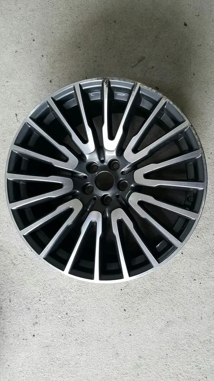 BMW 730Ld 21인치 다이아몬드커팅 복원작업 입니다 / 청주시 서원구