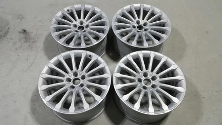 아우디 A8L 50TDI 순정19인치 실버도색 작업입니다 / 청주시 서원구