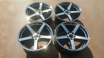 SM7 VVSCV5 19인치 스퍼터링크롬 복원작업 입니다 / 청주시 서원구