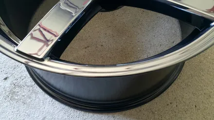 SM7 VVSCV5 19인치 스퍼터링크롬 복원작업 입니다 / 청주시 서원구