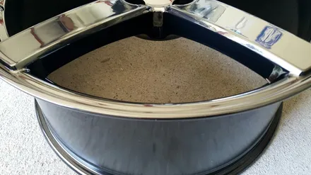 SM7 VVSCV5 19인치 스퍼터링크롬 복원작업 입니다 / 청주시 서원구