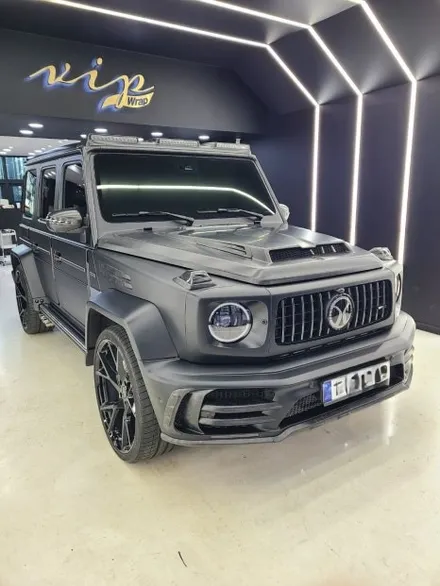 지바겐 무광블랙  전체 랩핑 / 성남시 수정구 고등동