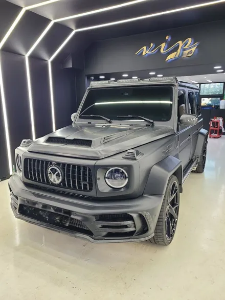 지바겐 무광블랙  전체 랩핑 / 성남시 수정구 고등동