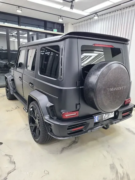 지바겐 무광블랙  전체 랩핑 / 성남시 수정구 고등동