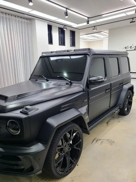 지바겐 무광블랙  전체 랩핑 / 성남시 수정구 고등동