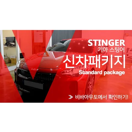 스팅어 신차패키지 신차검수는 비바아우토에서 / 부산 진구