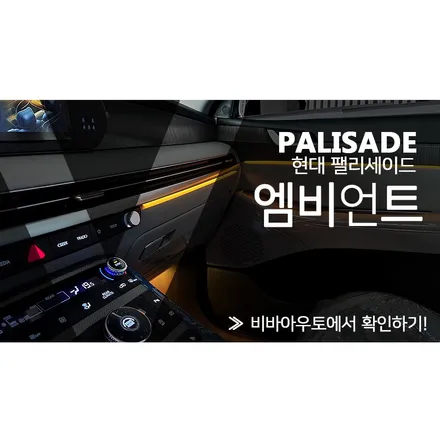 프리미엄 SUV에 어울리는 감성 조명! (부산 팰리세이드 페이스리프트 엠비언트) / 부산 진구 양정동