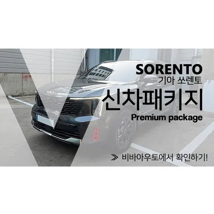 김해 쏘렌토 신차패키지 정말 많은 작업으로 완성했습니다 / 부산 진구 양정동