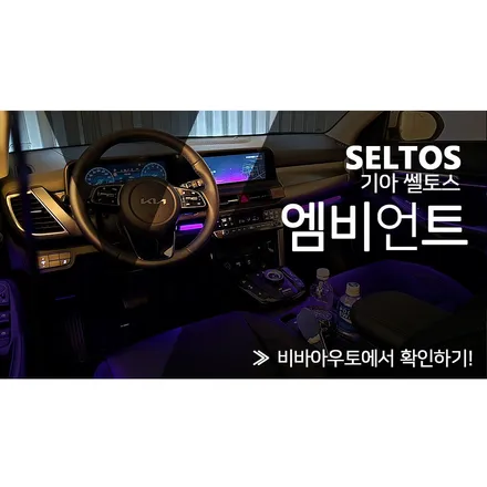 숨겨진 빛, 드러나는 감성 (더 뉴 셀토스 엠비언트) / 부산 진구 양정동