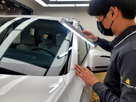 팰리세이드에 적용된 틴큐브Q1000, 언더코팅 시공기 / 부산 진구