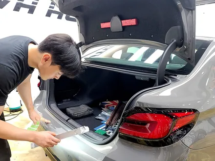 BMW530I 버니나 그레이에 알맞는 썬팅 필름은? / 부산 진구
